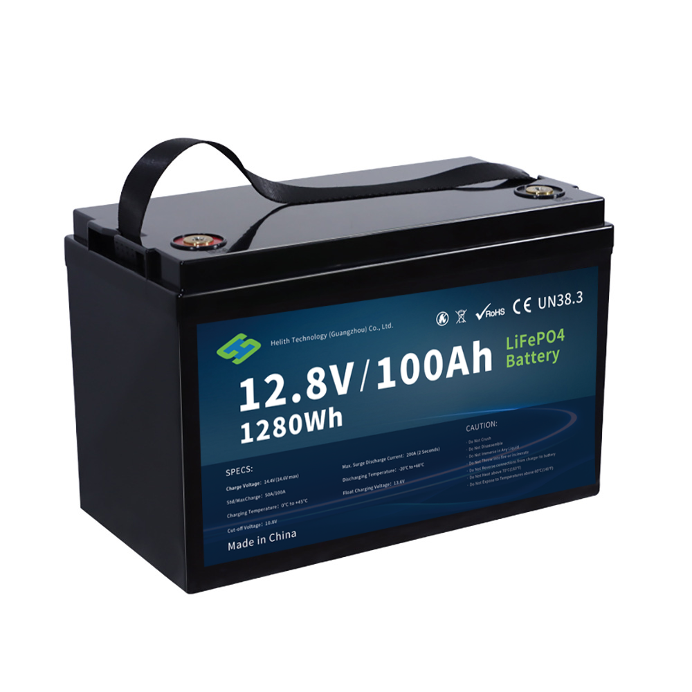 12,8 V 100 Ah lithiumbatterij