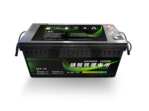 12V 200Ah energieopslagbatterij LiFePO4-batterij
