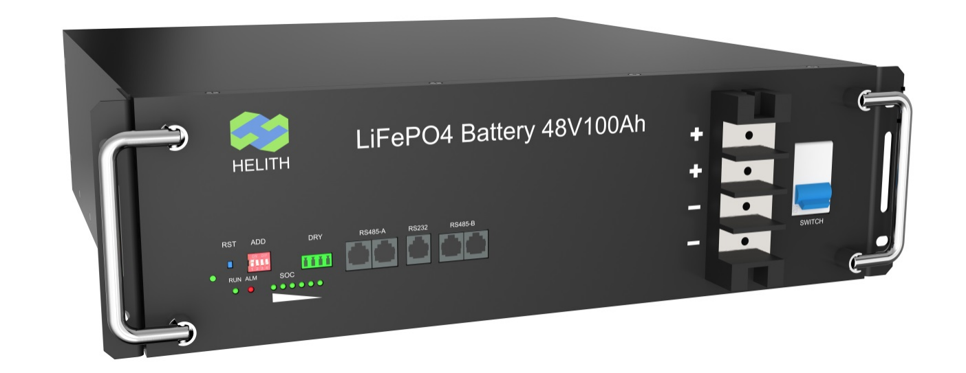 2560 Wh Racktype LiFePO4-batterij